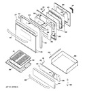 Diagram for 4 - Door & Drawer Parts