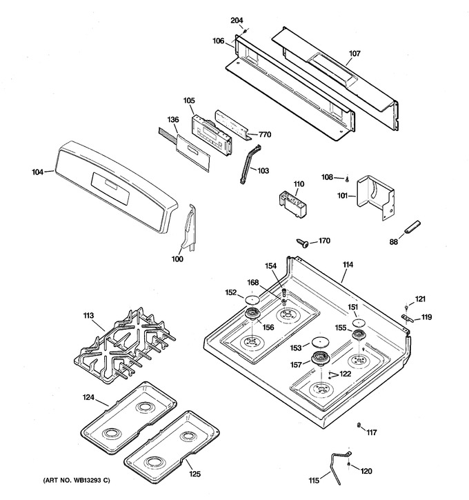 Diagram for JGBP90MEH2BC