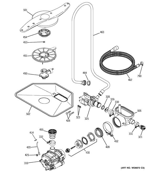 Diagram for EDW4000G03BB