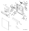 Diagram for 1 - Escutcheon & Door Assembly