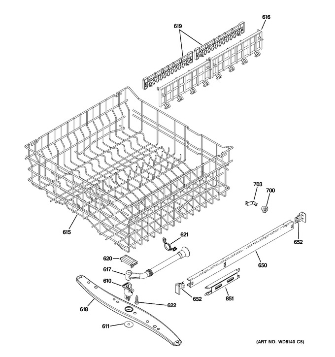 Diagram for PDW8211J03WW