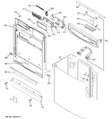 Diagram for 1 - Escutcheon & Door Assembly