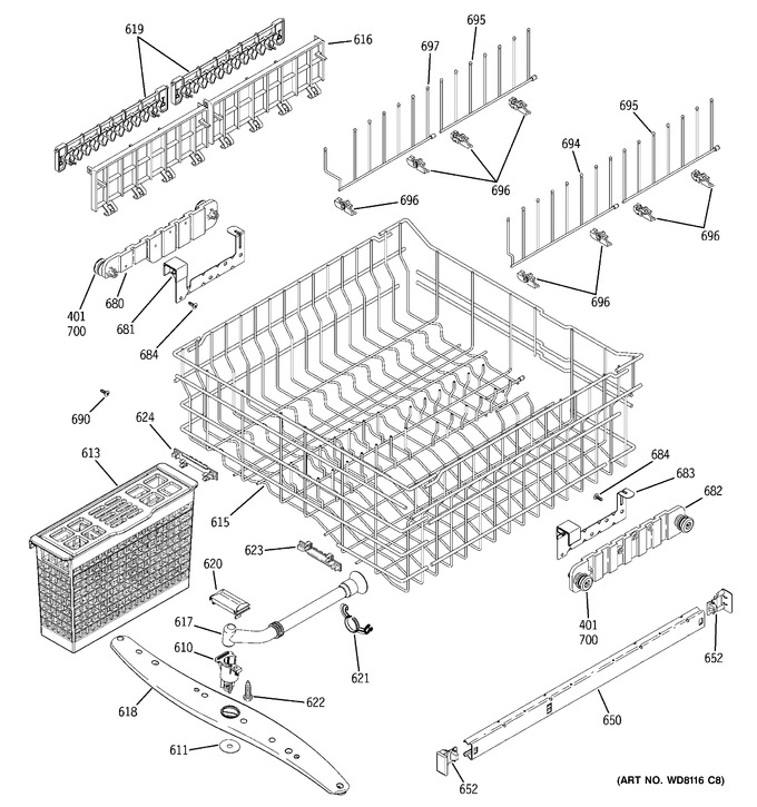 Diagram for PDW7700J03WW