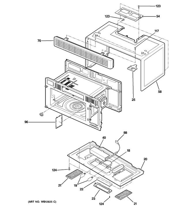 Diagram for JVM1630WH001