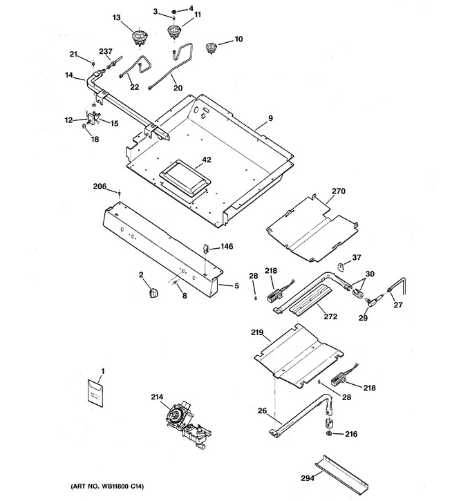 Diagram for JGBP30WEH3WW