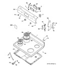 Diagram for 1 - Control Panel & Cooktop