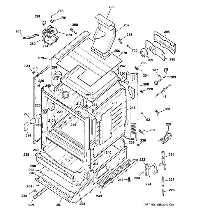 Diagram for JGBP29WEJ1WW