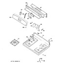 Diagram for 2 - Control Panel & Cooktop