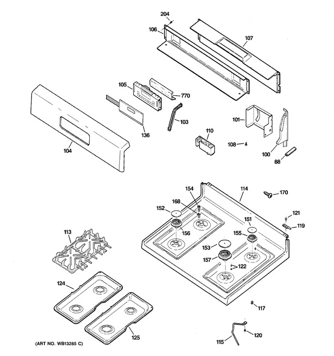 Diagram for JGBP85BEH3BB