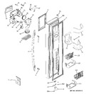 Diagram for 1 - Freezer Door