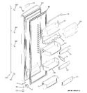 Diagram for 4 - Fresh Food Door