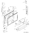 Diagram for 1 - Freezer Door