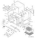 Diagram for 2 - Lower Oven Body