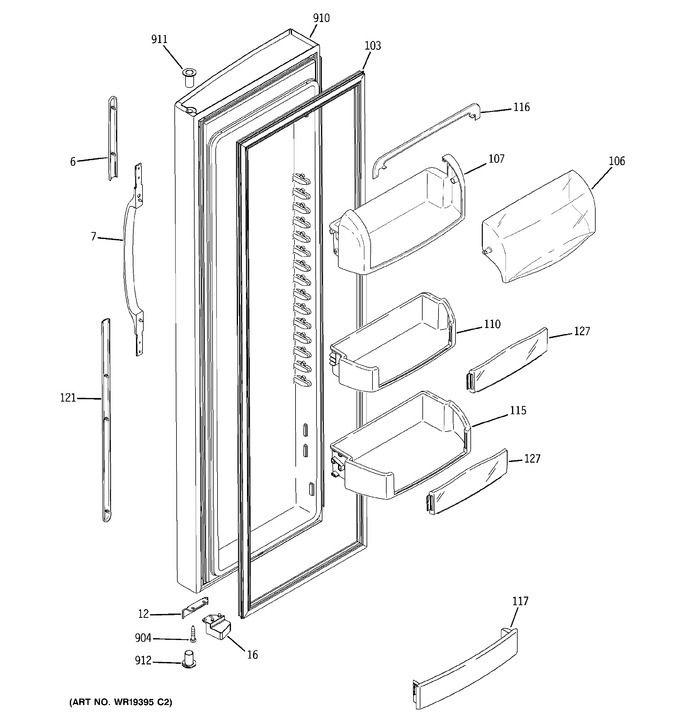 Diagram for GSC21KGRAWW