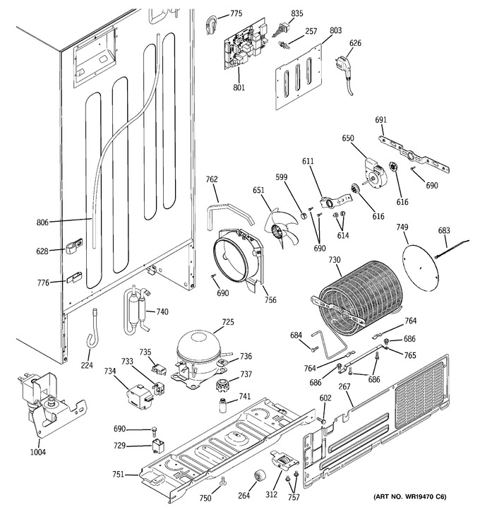 Diagram for PTS25LHRBRWW