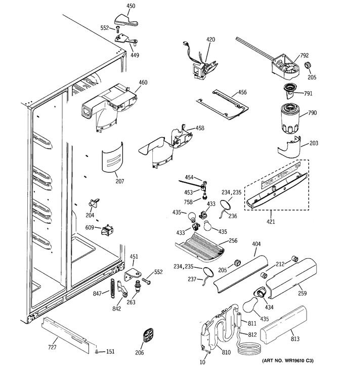 Diagram for DSS25KGRBWW