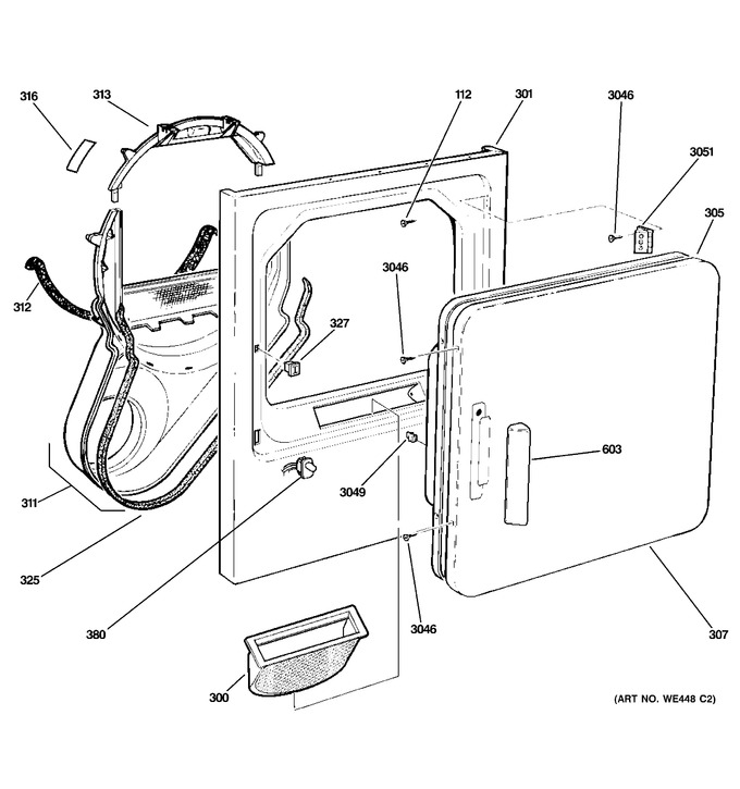 Diagram for DVLR223EE1WW