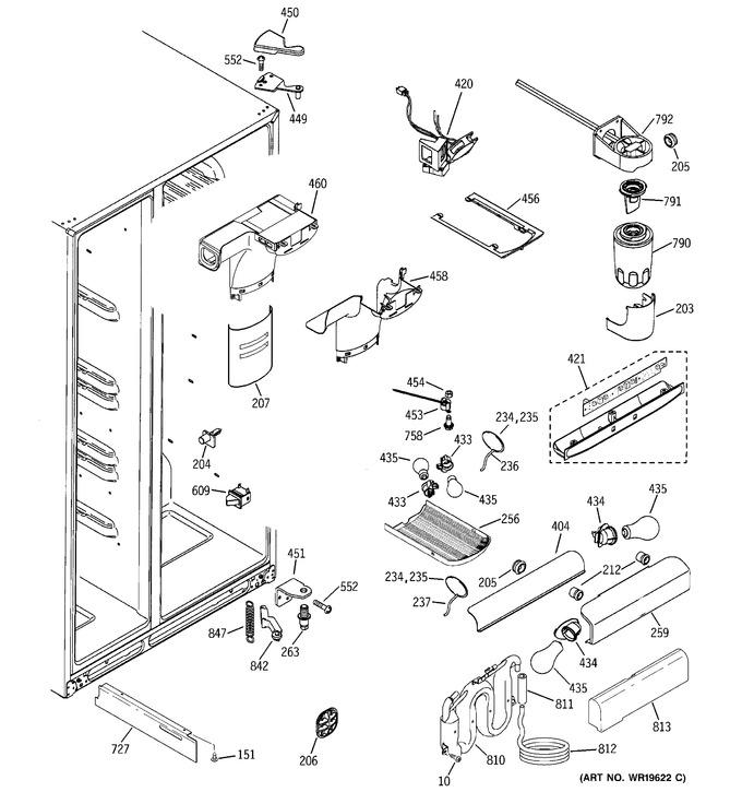 Diagram for ESS25LSRBSS