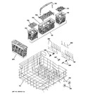 Diagram for 4 - Lower Rack Assembly