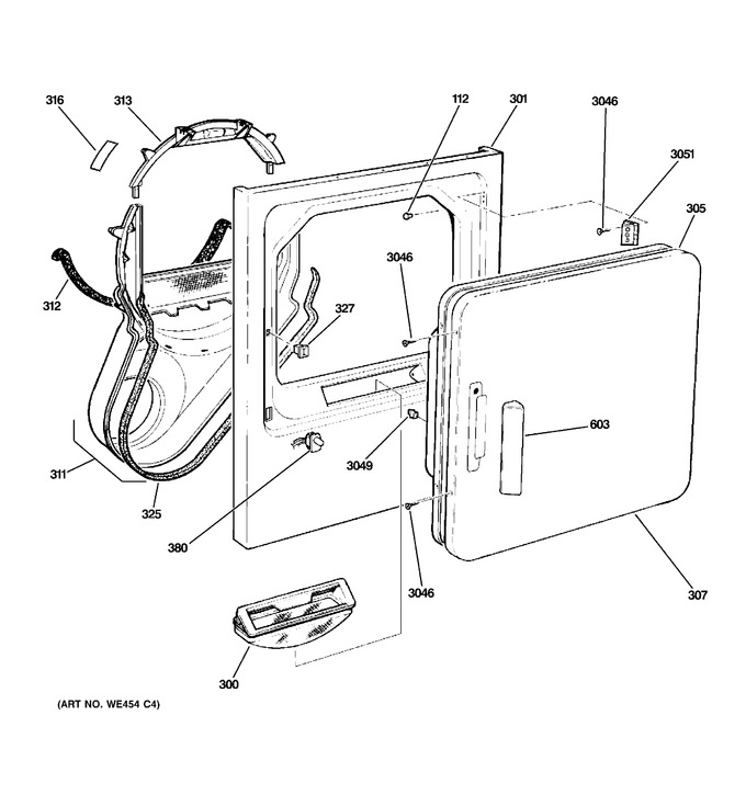 Diagram for NBXR463EB3WW