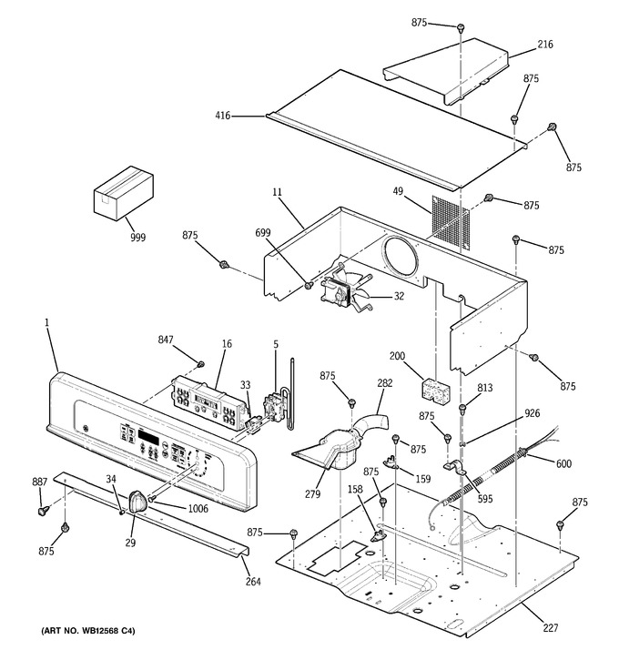 Diagram for JKP28BF4BB