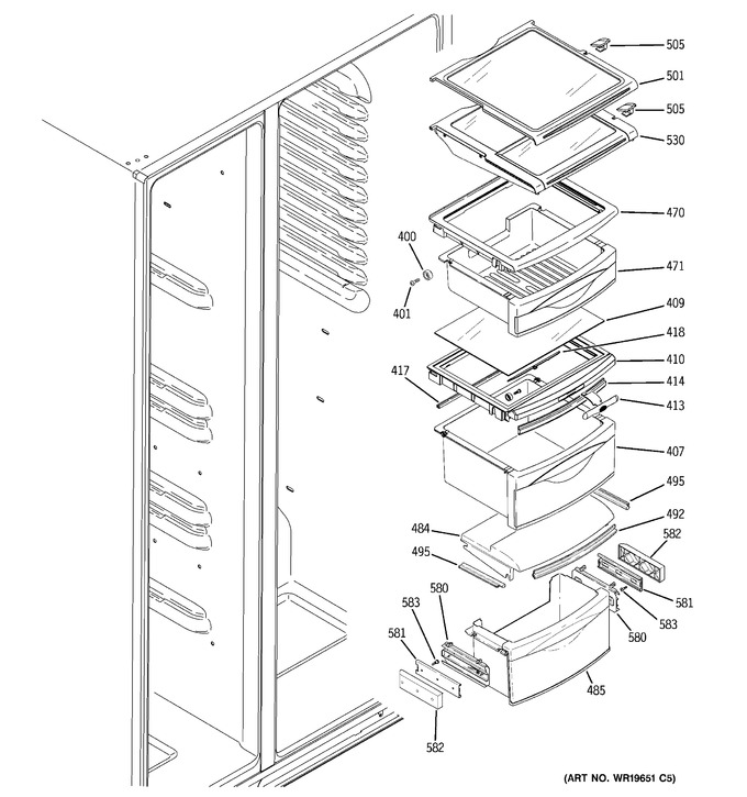 Diagram for PSC23MGPCWW