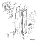 Diagram for 1 - Freezer Door