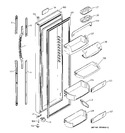 Diagram for 2 - Fresh Food Door