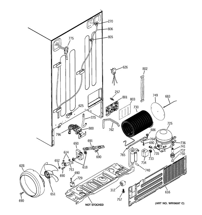 Diagram for PCG23NGSAFBB