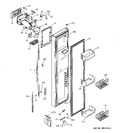 Diagram for 1 - Freezer Door