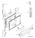 Diagram for 1 - Freezer Door