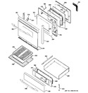 Diagram for 4 - Door & Drawer Parts