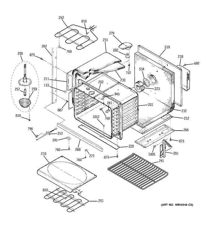 Diagram for JTP56SD1SS