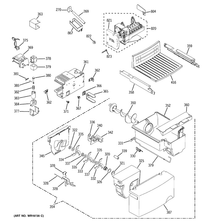 Diagram for ESH22XGREWW