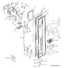 Diagram for 1 - Freezer Door