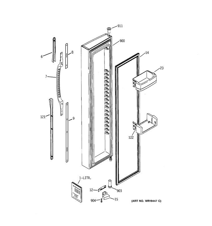 Diagram for GSR23YBPCWW