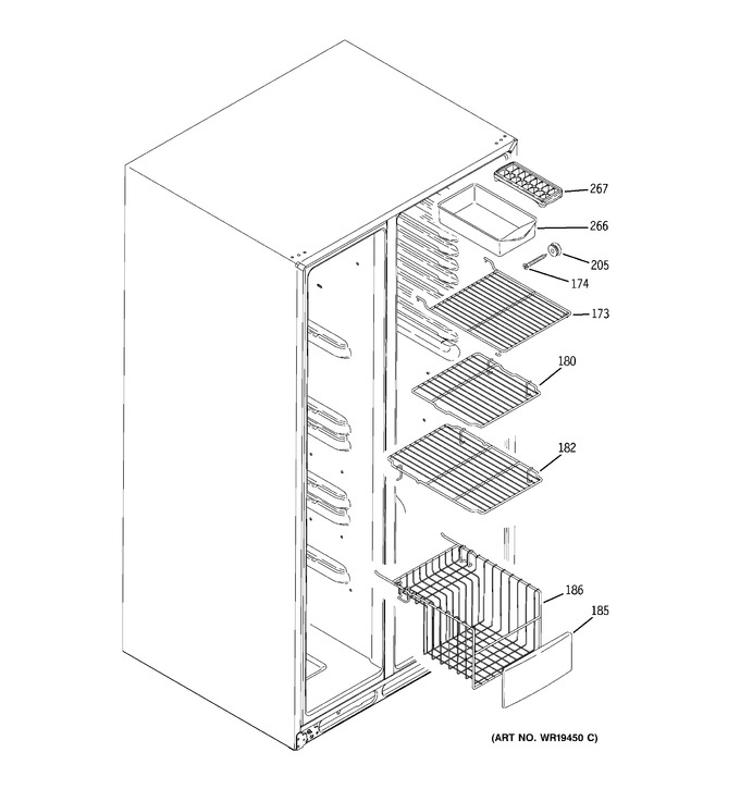 Diagram for GSR23YBPCWW