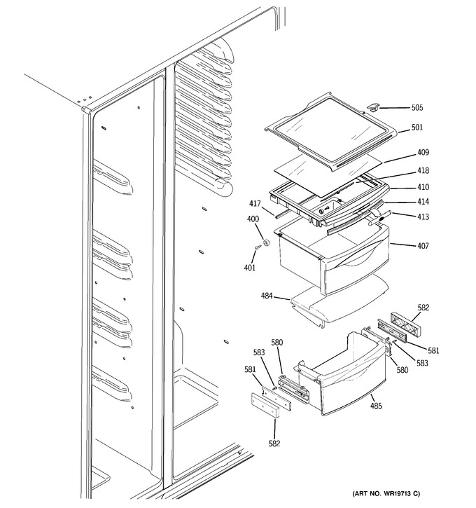 Diagram for GSR23YBPCWW