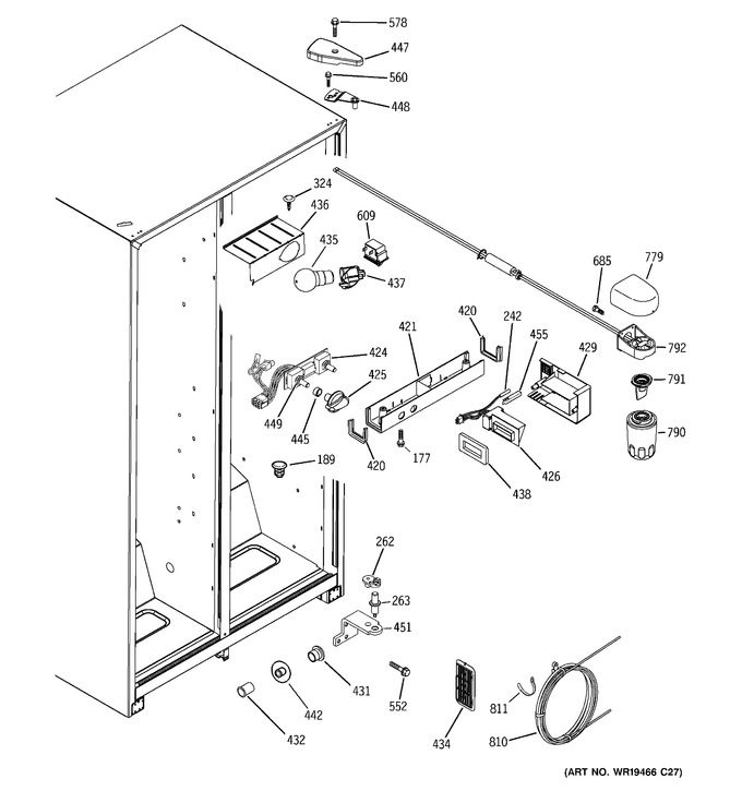 Diagram for HST25IFPHWW