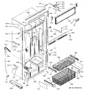 Diagram for 3 - Freezer Section, Trim & Components