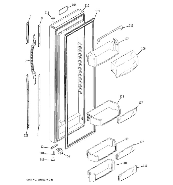 Diagram for GCG23YBMHFWW