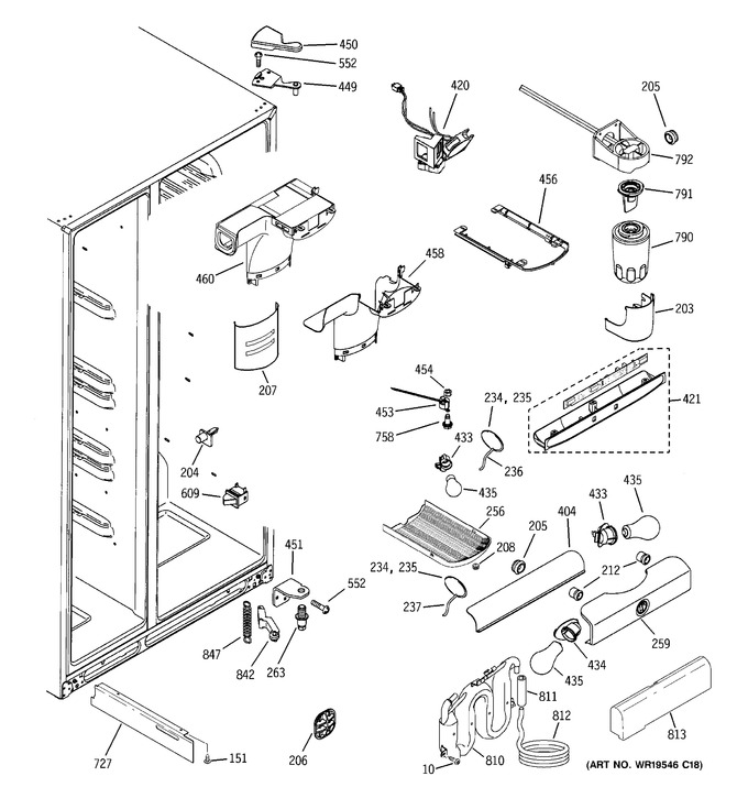 Diagram for GSC23LGRCWW