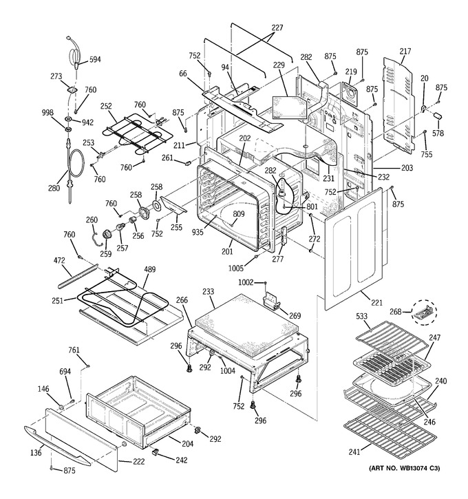 Diagram for JB968SH4SS