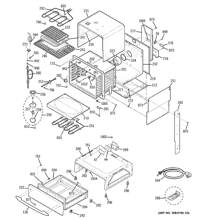 Diagram for JCS968SF5SS