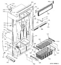 Diagram for 3 - Freezer Section, Trim & Components