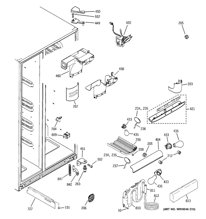 Diagram for GCG23YHSAFWW