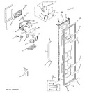 Diagram for 1 - Freezer Door