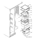 Diagram for 8 - Fresh Food Shelves