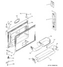 Diagram for 1 - Freezer Door