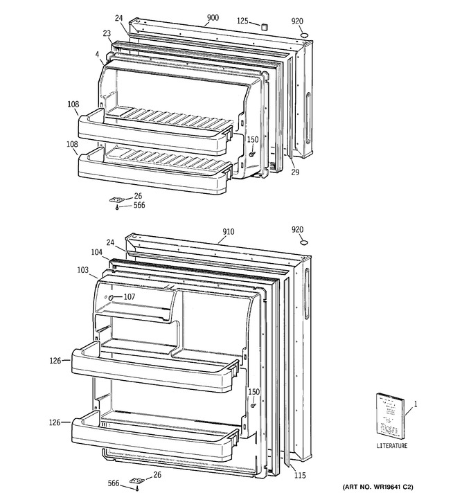 Diagram for HTR16ABSERWW